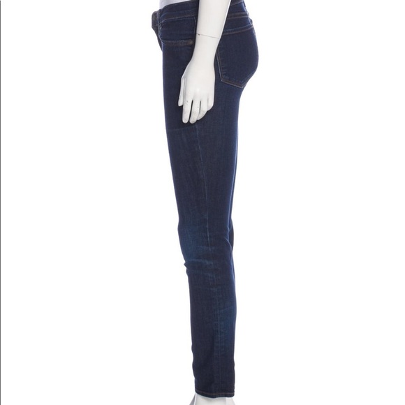 J Brand Dark Wash Skinny Jeans Low-Rise sz XS - Picture 5 of 5